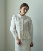 【イェッカ ヴェッカ/YECCA VECCA】のシャツレイヤードペプラムブラウス 人気、トレンドファッション・服の通販 founy(ファニー) ファッション Fashion レディースファッション WOMEN トップス・カットソー Tops/Tshirt シャツ/ブラウス Shirts/Blouses NEW・新作・新着・新入荷 New Arrivals A/W・秋冬 Aw・Autumn/Winter・Fw・Fall-Winter ジャカード Jacquard フィット Fit フレア Flare ブロード Broad ペプラム Peplum ポケット Pocket エレガント 上品 Elegant thumbnail Ivory|ID: prp329100004248070 ipo3291000000029478256