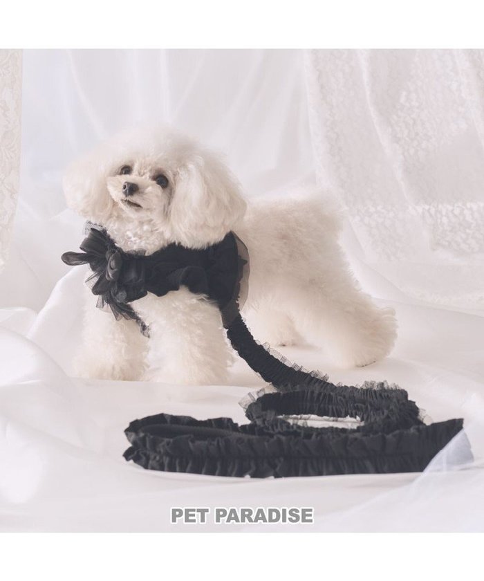 【ペットパラダイス/PET PARADISE / GOODS】のcherircouture フリフリリード 《ブラック》SS～S 小型犬 インテリア・キッズ・メンズ・レディースファッション・服の通販 founy(ファニー) https://founy.com/ NEW・新作・新着・新入荷 New Arrivals 犬 Dog ホーム・キャンプ・アウトドア・お取り寄せ Home,Garden,Outdoor,Camping Gear ペットグッズ Pet Supplies |ID: prp329100004248074 ipo3291000000029478296