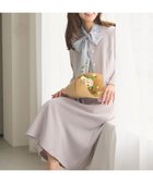 【フェルゥ/Feroux】の【洗える】パールボタンジャケット×スカート セットアップ ライトグレー系|ID: prp329100004248124 ipo3291000000032514267