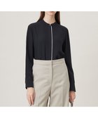 【アイシービー/iCB】の【UVケア・速乾・洗える】BackSatinAmunzen バンドカラーブラウス 人気、トレンドファッション・服の通販 founy(ファニー) ファッション Fashion レディースファッション Fashion for Women トップス・カットソー Cut & Sew Tops シャツ・ブラウス・オフィスカジュアル Elegant Blouses & Button-Ups インナー Innerwear 洗える Machine Washable サテン Satin, Glossy Fabric スーツ Suit, Formalwear 定番 Standard, Basic Item 人気 Popular, Best Seller プリント Print, Printed Pattern A/W・秋冬 Autumn/Winter 夏 Summer セレモニー Ceremony ビジネス 仕事 通勤 Business / Work / Commuting 2025年 2025 2025春夏・S/S Spring/Summer 2025 SS25 thumbnail ブラック系|ID: prp329100004248138 ipo3291000000033616839