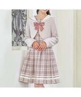 【エニファム/any FAM / KIDS】の【2点セット】セーラージャケット+チェックワンピース 人気、トレンドファッション・服の通販 founy(ファニー) ファッション Fashion キッズファッション KIDS ワンピース Dress/Kids 春 Spring ジャケット Jacket チェック Check ハンカチ Handkerchief ポケット Pocket リボン Ribbon S/S・春夏 Ss・Spring/Summer NEW・新作・新着・新入荷 New Arrivals 夏 Summer エレガント 上品 Elegant セレモニー Ceremony 入学式 Entrance Ceremony 卒業式 Graduation Ceremony |ID:prp329100004250806