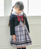 【エニファム/any FAM / KIDS】の【2点セット】セーラージャケット+チェックワンピース ネイビー|ID: prp329100004250810 ipo3291000000031961592