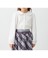 【エニファム/any FAM / KIDS】の丸襟カットソーブラウス 人気、トレンドファッション・服の通販 founy(ファニー) ファッション Fashion キッズファッション KIDS トップス・カットソー Tops/Tees/Kids NEW・新作・新着・新入荷 New Arrivals S/S・春夏 Ss・Spring/Summer インナー Inner セレモニー Ceremony フォーマル Formal フリル Frills ワンポイント One Point エレガント 上品 Elegant 夏 Summer 春 Spring 洗える Washable |ID:prp329100004250817