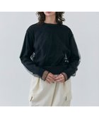 【ベイジ,/BEIGE,】の【洗える】MYRTLE / チュールレイヤードクルーネックトップス 人気、トレンドファッション・服の通販 founy(ファニー) ファッション Fashion レディースファッション WOMEN トップス・カットソー Tops/Tshirt ニット Knit Tops NEW・新作・新着・新入荷 New Arrivals A/W・秋冬 Aw・Autumn/Winter・Fw・Fall-Winter S/S・春夏 Ss・Spring/Summer セーター Sweater チュール Tulle ボトム Bottom ワイド Wide 吸水 Water Absorption 夏 Summer 春 Spring 洗える Washable 秋 Autumn/Fall thumbnail Slate|ID: prp329100004250845 ipo3291000000029501300