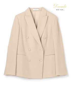 【ベイジ,/BEIGE,】 【洗える】CINDY / ダブルブレストジャケット人気、トレンドファッション・服の通販 founy(ファニー) ファッション Fashion レディースファッション WOMEN アウター Coat Outerwear ジャケット Jackets インナー Inner ウォッシャブル Washable オケージョン Occasion 洗える Washable クラシック Classic サテン Satin ジャケット Jacket ストレッチ Stretch スリット Slit スーツ Suit ダブル Double 人気 Popularity ボトム Bottom NEW・新作・新着・新入荷 New Arrivals おすすめ Recommend ビジネス 仕事 通勤 Business |ID:prp329100004250892