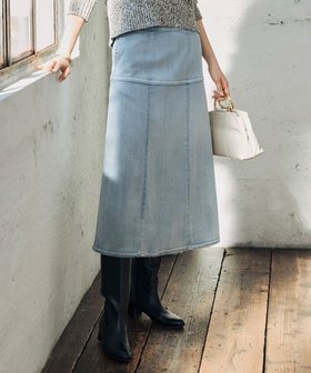 【自由区/JIYU-KU】 【洗える】ウスカルデニム スカート人気、トレンドファッション・服の通販 founy(ファニー) ファッション Fashion レディースファッション WOMEN スカート Skirt デニムスカート Denim Skirts S/S・春夏 Ss・Spring/Summer おすすめ Recommend シンプル Simple ジャケット Jacket ストレッチ Stretch デニム Denim フレア Flare ワイド Wide 再入荷 Restock/Back In Stock/Re Arrival 夏 Summer 春 Spring 洗える Washable |ID:prp329100004250937