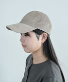 【アトレナ/ATRENA】の【洗える/撥水/UNISEX】ATRENA WR/S CAP レザーキャップ グレージュ|ID: prp329100004251010 ipo3291000000029502090