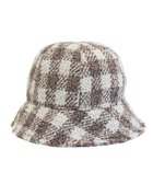 【アトレナ/ATRENA】の【サイズ調整可能/Lサイズあり】JUMBLE TWEED HAT ハット モカ|ID: prp329100004251046 ipo3291000000029502804