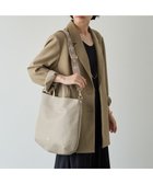 【ラシット/russet】の【2024AW新作・WEB限定】ソフトレザー2wayトートバッグ(CE-1500-WEB) GrayBeige|ID: prp329100004251053 ipo3291000000029503011