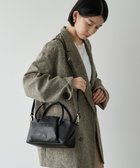 【ラシット/russet】の【2024AW新作】モノグラムプレスレザー2wayトートバッグ(CE-1481) Black|ID: prp329100004251056 ipo3291000000029503112