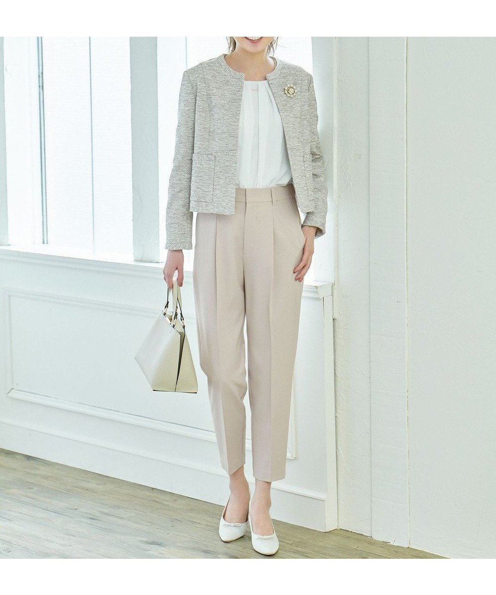 【エニー/ANY】の【ストレッチ/ウエストゴム/セットアップ可】イージーケアテーパードパンツ 人気、トレンドファッション・服の通販 founy(ファニー) ファッション Fashion レディースファッション Fashion for Women セットアップ Matching Sets レディースパンツ・ボトムス Pants & Trousers / Bottoms おすすめ Recommended / Our Picks ストレッチ Stretch, Stretchy Fabric セットアップ Set-Up, Coordinated Outfit セレモニー Ceremony ビジネス 仕事 通勤 Business / Work / Commuting 夏 Summer 春 Spring S/S・春夏 SS, Spring/Summer, Warm Season other-1|ID: prp329100004251078 ipo3291000000035608042