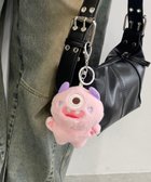 【ウィゴー/WEGO】のハッピーモンスターぬいぐるみキーホルダー ピンク|ID: prp329100004252155 ipo3291000000029513001