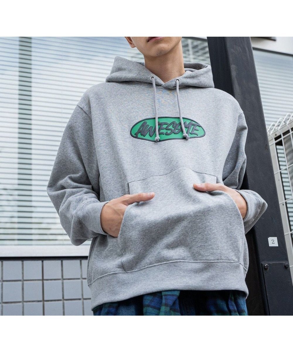 【ウィゴー/WEGO】の【ユニセックス着用ITEM】リラックスフィットオーバルロゴパーカー 人気、トレンドファッション・服の通販 founy(ファニー) 　ファッション　Fashion　レディースファッション　WOMEN　トップス・カットソー　Tops/Tshirt　パーカ　Sweats　秋　Autumn/Fall　カーゴパンツ　Cargo Pants　サークル　Circle　ショーツ　Shorts　スマホ　Smartphone　デニム　Denim　トレンド　Trend　パーカー　Hoodie　フロント　Front　冬　Winter　A/W・秋冬　Aw・Autumn/Winter・Fw・Fall-Winter　NEW・新作・新着・新入荷　New Arrivals　おすすめ　Recommend　 other-1|ID: prp329100004252162 ipo3291000000029513017