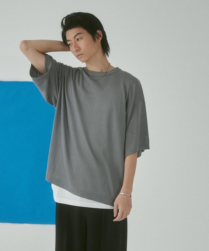 【ウィゴー/WEGO / MEN】のアンサンブルニットPO(SS) インテリア・キッズ・メンズ・レディースファッション・服の通販 founy(ファニー) https://founy.com/ ファッション Fashion メンズファッション MEN トップス・カットソー Tops/Tshirt/Men ニット Knit Tops シャツ Shirts アンサンブル Ensemble インナー Inner 春 Spring 秋 Autumn/Fall カットソー Cut And Sew 今季 This Season サマー Summer サンダル Sandals シンプル Simple スマホ Smartphone スラックス Slacks タンク Tank ハーフ Half 半袖 Short Sleeve S/S・春夏 Ss・Spring/Summer NEW・新作・新着・新入荷 New Arrivals おすすめ Recommend 夏 Summer |ID: prp329100004252168 ipo3291000000029513038