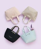 【トッカ/TOCCA】の【WEB限定】BICOLOR RIBBON COOLERBAG クーラーバッグ 人気、トレンドファッション・服の通販 founy(ファニー) ファッション Fashion レディースファッション Fashion for Women バッグ Bags 2025年 2025 2025春夏・S/S Spring/Summer 2025 SS25 夏 Summer S/S・春夏 SS, Spring/Summer, Warm Season thumbnail ブラック系|ID: prp329100004252189 ipo3291000000033182995