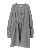 【クラフトスタンダードブティック/CRAFT STANDARD BOUTIQUE】のライン入りロゴチュニック Gray Mixture|ID: prp329100004252208 ipo3291000000029513206