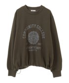 【クラフトスタンダードブティック/CRAFT STANDARD BOUTIQUE】のカレッジプリントプルオーバー Khaki|ID: prp329100004252213 ipo3291000000029513231