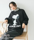 【クラフトスタンダードブティック/CRAFT STANDARD BOUTIQUE】の【PEANUTS】プリントスウェット Black|ID: prp329100004252220 ipo3291000000029513265