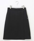 【23区 ゴルフ/NIJYUSANKU GOLF】の【WOMEN/EC限定】膝丈ジャージー スカート 履き心地抜群 ご近所へのお出かけにも◎ ブラック系|ID: prp329100004254074 ipo3291000000032708378