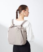 【イザック/Y'SACCS】の【ナイロンタフタ】トラベルショルダーリュック mini グレージュ|ID: prp329100004255705 ipo3291000000031584897