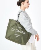 【レスポートサック/LeSportsac】のLARGE 2 WAY TOTE/2ウェイダークオリーブスクリプト 2ウェイダークオリーブスクリプト|ID:prp329100004255729