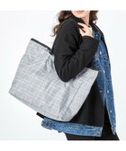 【レスポートサック/LeSportsac】のLARGE 2 WAY TOTE/2ウェイグレー/グリーンチェック 2ウェイグレー/グリーンチェック|ID:prp329100004255730