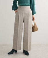 【グリーンパークス/Green Parks】のあったかきれシル柄 ワイドストレートパンツ 人気、トレンドファッション・服の通販 founy(ファニー) ファッション Fashion レディースファッション WOMEN パンツ Pants NEW・新作・新着・新入荷 New Arrivals A/W・秋冬 Aw・Autumn/Winter・Fw・Fall-Winter おすすめ Recommend ストレート Straight センター Center チェック Check ポケット Pocket ワイド Wide |ID:prp329100004255747