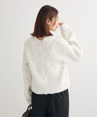 【グリーンパークス/Green Parks】の2way ショート丈ネッププルオーバー 人気、トレンドファッション・服の通販 founy(ファニー) ファッション Fashion レディースファッション WOMEN トップス・カットソー Tops/Tshirt ニット Knit Tops プルオーバー Pullover NEW・新作・新着・新入荷 New Arrivals A/W・秋冬 Aw・Autumn/Winter・Fw・Fall-Winter おすすめ Recommend カーディガン Cardigan ショート Short スラックス Slacks スリーブ Sleeve セーター Sweater デニム Denim ネップ Nep Yarn フェミニン Feminine フロント Front ポケット Pocket 畦 Ridge thumbnail White|ID: prp329100004255749 ipo3291000000029556449