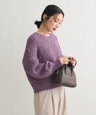 【グリーンパークス/Green Parks】のmixラメショートニットプルオーバー 人気、トレンドファッション・服の通販 founy(ファニー) ファッション Fashion レディースファッション WOMEN トップス・カットソー Tops/Tshirt ニット Knit Tops プルオーバー Pullover NEW・新作・新着・新入荷 New Arrivals A/W・秋冬 Aw・Autumn/Winter・Fw・Fall-Winter おすすめ Recommend ショート Short スラックス Slacks セーター Sweater デニム Denim トレンド Trend ポケット Pocket 冬 Winter thumbnail Purple|ID: prp329100004255750 ipo3291000000029556455