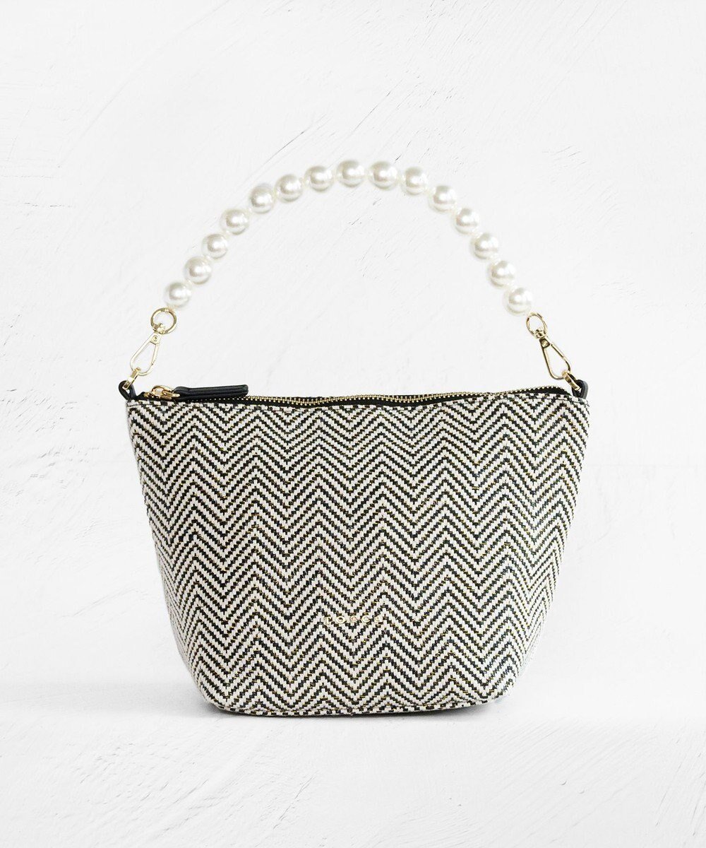 【トッカ/TOCCA】のPETITE REVE POCHETTE ポシェット インテリア・キッズ・メンズ・レディースファッション・服の通販 founy(ファニー) 　ファッション　Fashion　レディースファッション　Fashion for Women　ウォレット　Wallet　クロシェ　Crochet, Knitted Lace　ショルダー　Shoulder, Shoulder Strap　シンプル　Simple, Minimal　雑誌　Magazine, Fashion Magazine　テクスチャー　Texture, Textured Fabric　パール　Pearl, Pearl Accent　ポケット　Pocket, Pocket Detail　ポシェット　Pochette, Mini Bag　リュクス　Luxury, Elegant, High-End, Chic　S/S・春夏　SS, Spring/Summer, Warm Season　夏　Summer　エレガント 上品　Elegant　2025年　2025　2025春夏・S/S　Spring/Summer 2025 SS25　ヘリンボーン柄|ID: prp329100004255820 ipo3291000000031576182