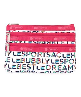 【レスポートサック/LeSportsac】 3ZIP COSMETIC/ルキューテストホワイト人気、トレンドファッション・服の通販 founy(ファニー) ファッション Fashion レディースファッション WOMEN 財布 Wallets ポーチ Pouches NEW・新作・新着・新入荷 New Arrivals カラフル Colorful スリム Slim ネオン Neon フラット Flat プリント Print ポケット Pocket ポーチ Pouch 旅行 Travel 財布 Wallet |ID:prp329100004255846