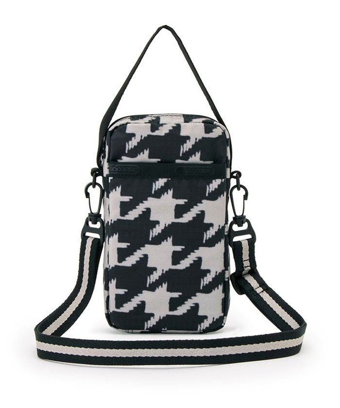 【レスポートサック/LeSportsac】のMINI PHONE CROSSBODY/ブラック/ベージュハウンズトゥース インテリア・キッズ・メンズ・レディースファッション・服の通販 founy(ファニー) https://founy.com/ ファッション Fashion レディースファッション WOMEN NEW・新作・新着・新入荷 New Arrivals おすすめ Recommend コンパクト Compact ショルダー Shoulder シンプル Simple スタイリッシュ Stylish ポケット Pocket |ID: prp329100004255874 ipo3291000000029556924