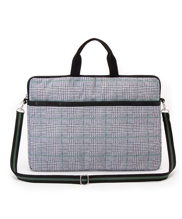 【レスポートサック/LeSportsac】のTH LAPTOP CASE 15/グレー/グリーンチェック インテリア・キッズ・メンズ・レディースファッション・服の通販 founy(ファニー) https://founy.com/ ファッション Fashion レディースファッション WOMEN NEW・新作・新着・新入荷 New Arrivals クッション Cushion シンプル Simple チェック Check ポケット Pocket モノトーン Monotone |ID: prp329100004255879 ipo3291000000029556945