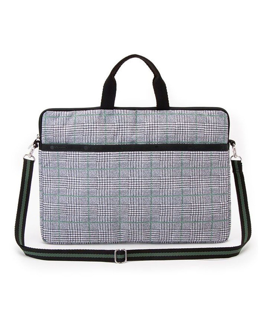 【レスポートサック/LeSportsac】のTH LAPTOP CASE 15/グレー/グリーンチェック 人気、トレンドファッション・服の通販 founy(ファニー) 　ファッション　Fashion　レディースファッション　WOMEN　NEW・新作・新着・新入荷　New Arrivals　クッション　Cushion　シンプル　Simple　チェック　Check　ポケット　Pocket　モノトーン　Monotone　 other-1|ID: prp329100004255879 ipo3291000000029556945