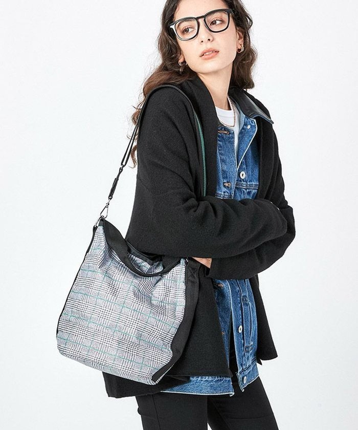 【レスポートサック/LeSportsac】のCONVERTIBLE BUCKET BAG/グレー/グリーンチェック インテリア・キッズ・メンズ・レディースファッション・服の通販 founy(ファニー) https://founy.com/ ファッション Fashion レディースファッション WOMEN NEW・新作・新着・新入荷 New Arrivals シンプル Simple チェック Check バケツ Bucket ポケット Pocket マグネット Magnet モノトーン Monotone 手帳 Pocket Book |ID: prp329100004255890 ipo3291000000029556967