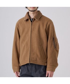 【リポ トレンタ アンニ/Ripo trenta anni / MEN】の【ゆったりめ】FLIGHT BLOUSON ブルゾンジャケット 人気、トレンドファッション・服の通販 founy(ファニー) ファッション Fashion メンズファッション MEN アウター Coats Outerwear/Men ブルゾン Blouson/Jackets インナー Inner ジャケット Jacket デニム Denim ブルゾン Blouson メルトン Melton A/W・秋冬 Aw・Autumn/Winter・Fw・Fall-Winter |ID:prp329100004259170