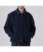 【リポ トレンタ アンニ/Ripo trenta anni / MEN】の【ゆったりめ】FLIGHT BLOUSON ブルゾンジャケット 人気、トレンドファッション・服の通販 founy(ファニー) ファッション Fashion メンズファッション MEN アウター Coats Outerwear/Men ブルゾン Blouson/Jackets インナー Inner ジャケット Jacket デニム Denim ブルゾン Blouson メルトン Melton A/W・秋冬 Aw・Autumn/Winter・Fw・Fall-Winter thumbnail NAVY|ID: prp329100004259170 ipo3291000000029579540