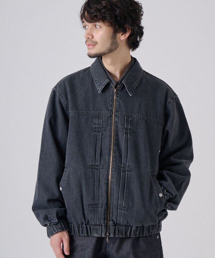 【リポ トレンタ アンニ/Ripo trenta anni / MEN】の【ショート丈/キレイめ】DENIM SWING TOP デニムスイングトップブルゾン インテリア・キッズ・メンズ・レディースファッション・服の通販 founy(ファニー) https://founy.com/ ファッション Fashion メンズファッション MEN アウター Coats Outerwear/Men ブルゾン Blouson/Jackets デニム Denim Jackets ショート Short ジャケット Jacket デニム Denim ブルゾン Blouson A/W・秋冬 Aw・Autumn/Winter・Fw・Fall-Winter 再入荷 Restock/Back In Stock/Re Arrival |ID: prp329100004259171 ipo3291000000029579541