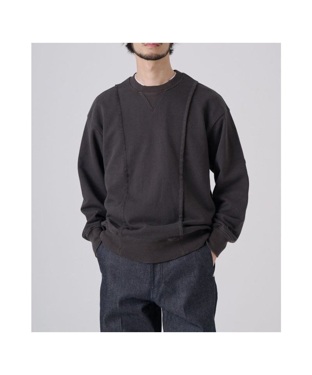 【リポ トレンタ アンニ/Ripo trenta anni / MEN】の【着心地抜群】RECONSTRUCT SWEAT SHT スウェットプルオーバー 人気、トレンドファッション・服の通販 founy(ファニー) 　ファッション　Fashion　メンズファッション　MEN　トップス・カットソー　Tops/Tshirt/Men　シンプル　Simple　スウェット　Sweat　タオル　Towel　ダメージ　Damage　デニム　Denim　フロント　Front　A/W・秋冬　Aw・Autumn/Winter・Fw・Fall-Winter　 other-1|ID: prp329100004259173 ipo3291000000029579546