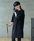 【23区 ゴルフ/NIJYUSANKU GOLF】の【WOMEN】きれいめ ジャージー ワンピース 体型カバー 動きやすさ抜群 オールシーズンOK ブラック系|ID: prp329100004260131 ipo3291000000033352396