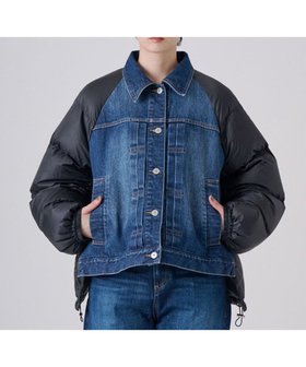 【リポトレンタアンニ/Ripo trenta anni】の【防寒対策】P/W DENIM DOWN JK デニムダウン 人気、トレンドファッション・服の通販 founy(ファニー) ファッション Fashion レディースファッション WOMEN アウター Coat Outerwear コート Coats ジャケット Jackets インナー Inner ジャケット Jacket ダウン Down デニム Denim 防寒 Cold Protection ルーズ Loose A/W・秋冬 Aw・Autumn/Winter・Fw・Fall-Winter |ID:prp329100004260160