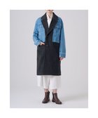 【リポトレンタアンニ/Ripo trenta anni】の2FABRIC CHESTER CT ファブリックチェスターコート 人気、トレンドファッション・服の通販 founy(ファニー) ファッション Fashion レディースファッション WOMEN アウター Coat Outerwear コート Coats ジャケット Jackets チェスターコート Top Coat ショルダー Shoulder ジャケット Jacket チェスターコート Chester Coat デニム Denim ドロップ Drop バランス Balance ミックス Mix ルーズ Loose A/W・秋冬 Aw・Autumn/Winter・Fw・Fall-Winter thumbnail CHRCOAL|ID: prp329100004260162 ipo3291000000029599822