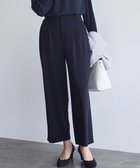 【エニィ スィス/any SiS】の【セットアップ対応】セレモニーダブルクロス ワイドパンツ ネイビー|ID: prp329100004260163 ipo3291000000032416339