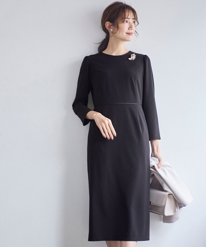 【エニィ スィス/any SiS】の【洗える】セレモニーダブルクロス ワンピース インテリア・キッズ・メンズ・レディースファッション・服の通販 founy(ファニー) https://founy.com/ ファッション Fashion レディースファッション Fashion for Women ワンピース Dresses オケージョン Occasion Wear 春 Spring 洗える Machine Washable サテン Satin, Glossy Fabric ジャケット Jacket, Outerwear ストレッチ Stretch, Stretchy Fabric スリット Slit, Slit Detail スリーブ Sleeve, Long Sleeve / Short Sleeve ダブル Double, Double-Breasted 定番 Standard, Basic Item 人気 Popular, Best Seller フォーマル Formal, Dressy ポケット Pocket, Pocket Detail ワイド Wide, Wide Fit S/S・春夏 SS, Spring/Summer, Warm Season 夏 Summer エレガント 上品 Elegant 新作・新入荷 New Arrivals / New In |ID: prp329100004260186 ipo3291000000034282278