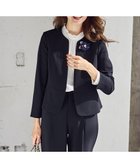 【エニィ スィス/any SiS】の【洗える】セレモニーダブルクロス クルーカラー ジャケット ネイビー|ID: prp329100004260200 ipo3291000000032640506