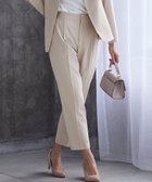 【エニィ スィス/any SiS】の【セットアップ対応】セレモニーダブルクロス テーパードパンツ ライトベージュ|ID: prp329100004260210 ipo3291000000033300590