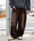 【ウィゴー/WEGO / MEN】のイージーバレルレッグコーデュロイパンツ 人気、トレンドファッション・服の通販 founy(ファニー) ファッション Fashion メンズファッション MEN ボトムス Bottoms/Men コーデュロイ Corduroy スウェット Sweat スマホ Smartphone デニム Denim 人気 Popularity A/W・秋冬 Aw・Autumn/Winter・Fw・Fall-Winter プチプライス・低価格 Affordable おすすめ Recommend thumbnail ブラウン|ID: prp329100004260301 ipo3291000000029602459