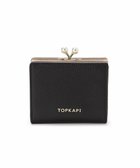 【トプカピ/TOPKAPI】の【TOPKAPI】シュリンクレザー パール がま口 二つ折り 財布 ブラック|ID: prp329100004261762 ipo3291000000029624489