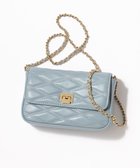 【23区/NIJYUSANKU】の【Oggi10月号掲載】キルティング ショルダーバッグ ターコイズブルー系|ID: prp329100004265381 ipo3291000000035388051