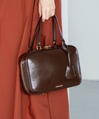 【23区/NIJYUSANKU】の【見上愛さん着用/VERY・FUDGE掲載/新色追加】ボストン バッグ ダークブラウン系|ID: prp329100004265383 ipo3291000000035604578